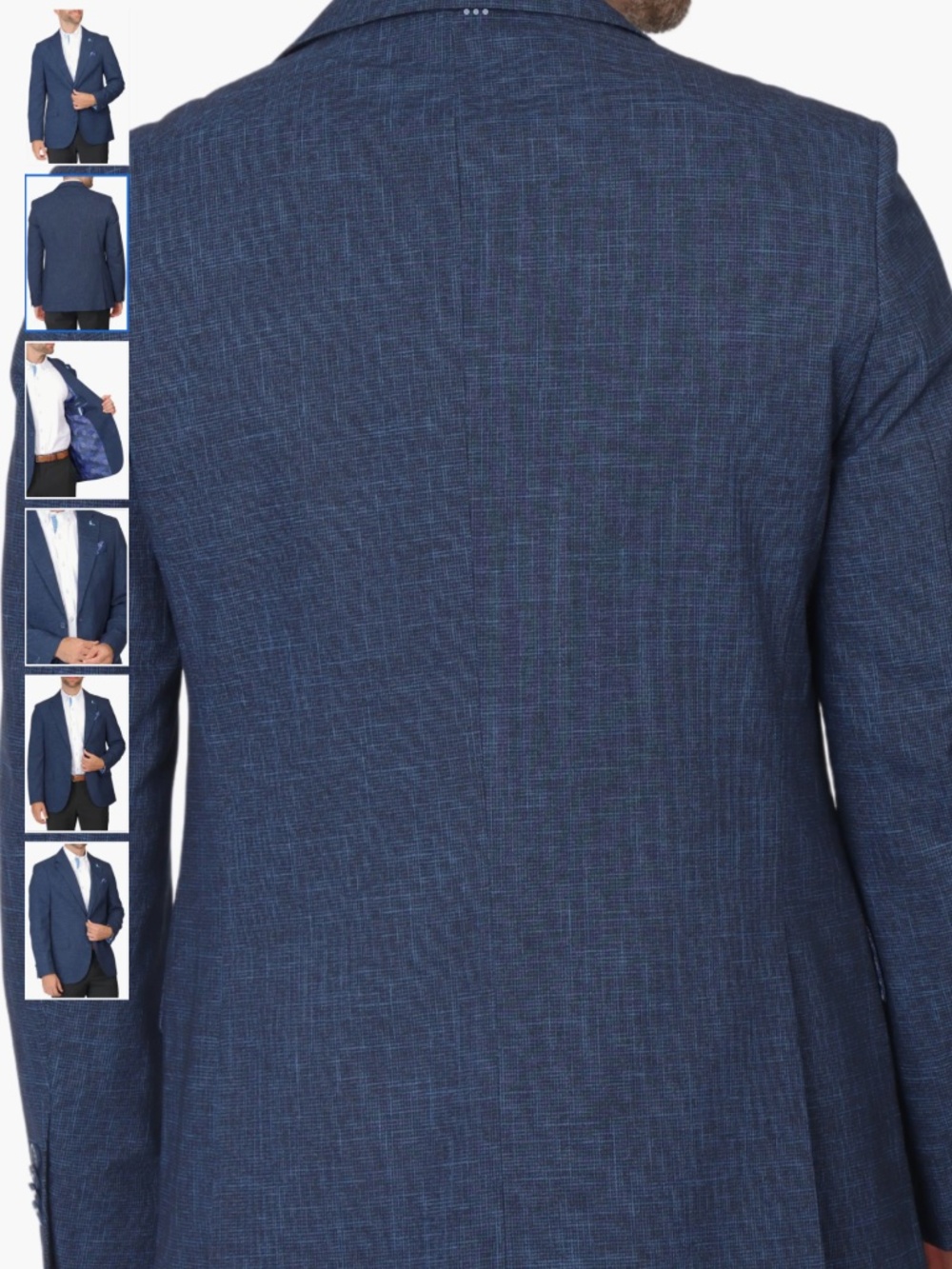TailorByrd Broken Check Sport Coat 42R - Picture 2 of 14